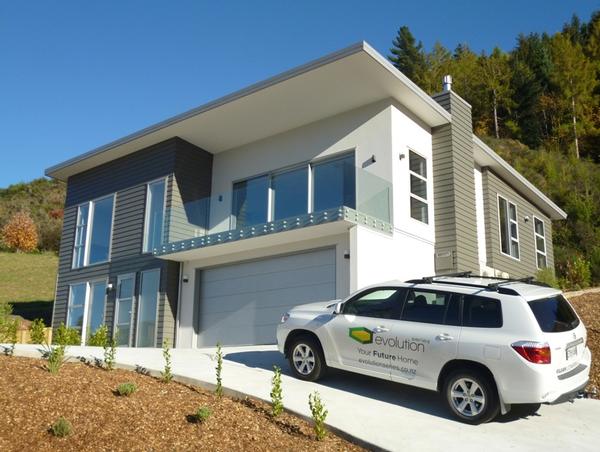 One of the first evolution homes at St Andrews Park Queenstown.